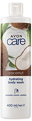 Pack of 2 - Avon Care Restoring Moisture body wash with coconut oil – 2 x 400ml