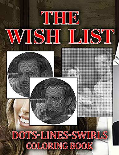 Wish List Dots Lines Swirls Coloring Book: High-Quality Diagonal Line, Swirls Activity Books For Kid And Adult