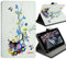 Housse Etui Universel M à Rabat et Support Motif HF01 pour Tablette Crosscall Core-T4 8 Pouces