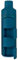 YOS Pillenbox Wasserflasche 4 Fächer 1 Tag - 375ml Trinkflasche mit Tablettenbox - Trinkflasche mit Tablettenfach - Daily - Blau