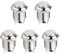 ETOPARS 5 X 12mm Metall Druckknopf Schalter Wasserdichter Verriegelungs Kippschalter EIN AUS 2Pin 3A 250V Runden Hoher Kopf Wippschalter