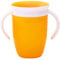 Tasse de sevrage en silicone pour enfants et bébés, de qualité alimentaire, sans BPA, convient aux enfants de plus de 2 ans (jaune)