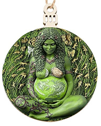 XXXXW Gartenstatuen Statue Anhänger Mutter Erde Göttin Kunst Statue Handwerk Dekorative Figur Ornamente für Outdoor Garden Landschaftsgestaltung Dekorative Gartenskulptur (Color : D)