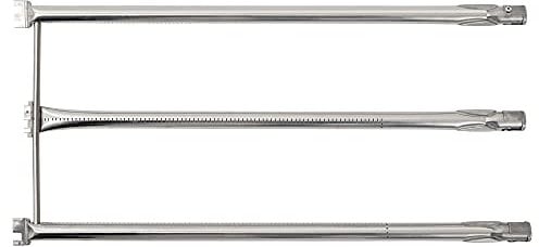 BBQ-Toro Edelstahl Brennerrohr-Set | Ersatzbrenner für Weber Spirit 700 Modelle, Weber Genesis Gold (2002 und Neuer) und Weber Genesis Silver B/C Gasgrills | Ersatz Brenner