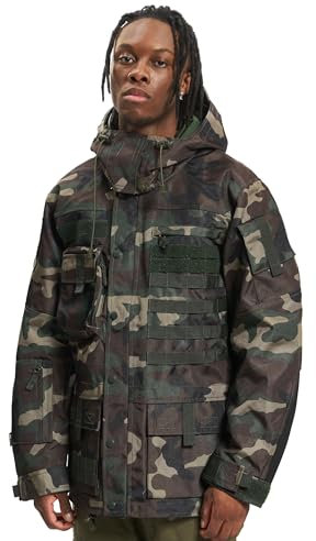 Brandit Performance Outdoor Jacket, color: woodland, size: XL