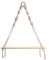 NSXIN Makramee Wandbehang Regal Boho Pflanzenhänger Pflanzkorb Blumentopf Halter Blumenampel Deko mit Baumwolle Gewebte Quaste Für Schlafzimmer Und Wohnzimmer (Stil B)