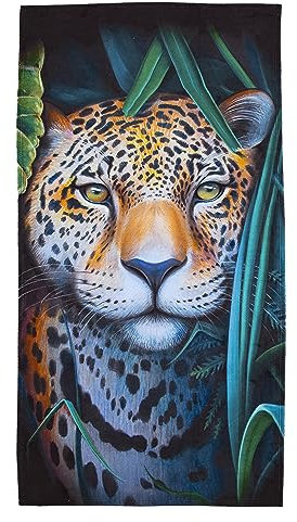 Northwest Classics Strandtuch, 76,2 x 152,4 cm, Dschungel-Leoparden-Design