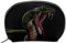 Schminktasche Grüne Schlange Kosmetische Klein Make Up Tasche, Kosmetikkoffer Make Up Handtasche Mädchen, Make-Up Clutches 19x5.5x13cm