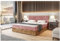 MEBLINI Boxspringbett mit Bettkasten - Gepolstert Doppelbett mit Matratze und Topper - Polsterbett mit Stauraum - Bett mit Kopfteil - Stauraumbett - Lofty 3-180x200 - H3/Rosa Samt