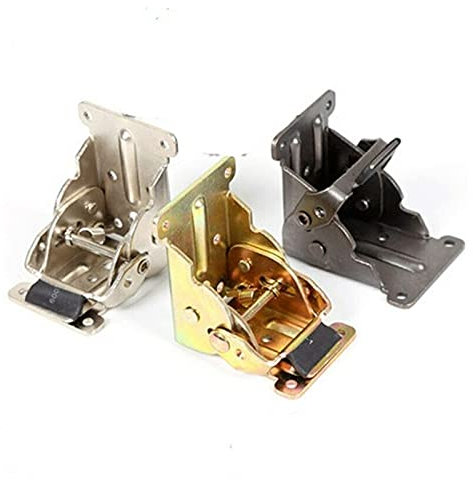 Selbstsichernde Klappscharniere, Tischbeine, Tischstuhl-Ausziehtische, faltbare, selbstsichernde Klappfüße, Scharniere