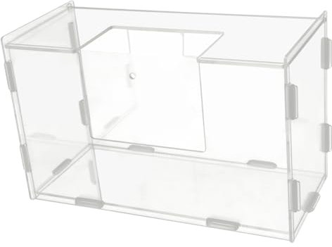 DRESSOOS Kaninchen Heuraufe Grasfutter Für Kaninchen Futterautomat Für Hamster Heuraufe Für Kaninchen Heuspeicherrinne Heufütterer Für Den Haushalt Heurille Acryl Zubringer Hohe Kapazität