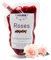 Posinda 1 x Squeezable Wax Melts, Rose DIY Squeeze Wax Melts Highly Fragrant Handmade Soy Wax Easy Mix & Match Scents for Home Scented, 200 g