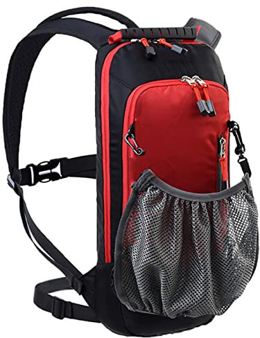 6L Radfahren Camping Wandern Wasserdichter Fahrradrucksack Mountainbike Wasserbeutel/137 ( Color : Red , Size : - )