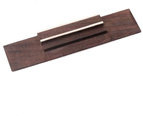 OFFSCH Classical Guitar Bridge for 4 String 90mm Wooden Replacement Guitar Parts