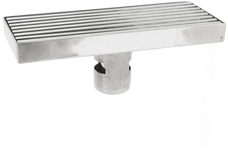 Drenaje de Ducha Lineal, Diseño de Rejilla Drenaje de Ducha Rectangular Resistente a la Oxidación Drenaje Potente Antiobstrucción para Baño (Genericfskdc13b52-12)