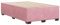vidaXL Bettgestell, Bettrahmen mit Lattenrost, Polsterbett Bett für Schlafzimmer, Doppelbett Schlafzimmerbett, Rosa 120x190cm Samt