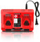 Energup 2Port 48-59-2401 12V Ladegerät für Milwaukee m 12 Batterieladegerät, für Milwaukee 48-11-2401 M 12 12V Akku 3Ah 6Ah 9Ah (mit LED-Anzeige)