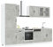 IKAYAA Mueble de Cocina 8 Piezas Kalmar, Cocinas Completas, Muebles De Cocina por Modulos, Armario Inferior de Fregadero, Armario Colgante Cocina, Armario para el Horno Gris hormigón Type-4