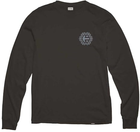 Etnies Snowflake Long Sleeve T-Shirt S Black