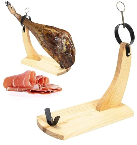 PARENCE.- Porte-Jambon en Bois Extra Long – Support Jamonero 49