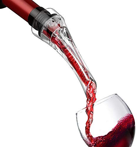 ecooe Dekantierausgießer Wein Dekanter dekantieren Tropffreier Rotwein weinbelüfter ausgießer Material in Lebensmittelqualität weindekantierer ohne BPA