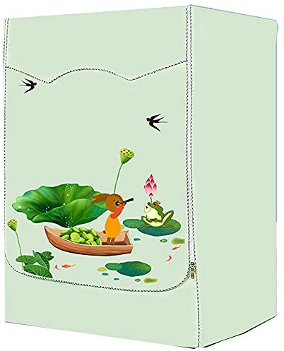 Funda Lavadora Conjuntos de lavadora Cubierta Funda impermeable Universal Home Sunscreen Lavadora cubierta a prueba de polvo Funda Lavadora Carga Frontal (Color : A3, Specification : 60x65x85cm XL)