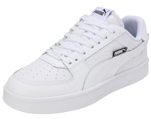 Puma Unisex Adults Puma Caven 2.0 Vtg Sneakers, Puma White-Puma White-Puma Black, 40 EU