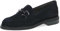 CAPRICE Damen Slipper aus Leder mit Blockabsatz, Blau (Ocean Suede), 39 EU