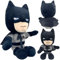 WKxinxuan Batman Kuscheltier, 27 cm Batman Plüschtier Superhelden Plüsch, Plüschtiere Puppe Batman Weiche Plüschfigur Anime Batman Spielzeug, für Kinder Jungen Geburtstage, Weihnachten, Geschenke