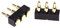 1PCS Pogo Pin Stecker Federbelastet Kontakt PCB 7,0mm Höhe 2,54mm Raster,SMT,3Pin