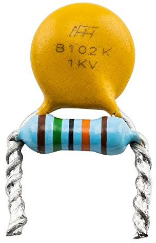 Musiclily Pro Treble Bleed Mod con Condensador Cerámico y Resistencia Película para Guitarra Eléctrica Bajo .001uF+150K