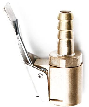 Woetwoat Autoventil Hebelstecker Air Chuck,Messing neu Reifenfüllnippel Ventilaufsatz Momentstecker Hebelstecker Auto Druckluft Ventilstecker für alle Reifenventile (Pagoda Shape 6mm)