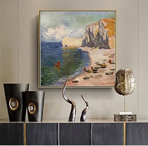 Peinture numéro pour adultes Le pont japonais par Claude Monet Kit de peinture par numéro sur toile pour débutants