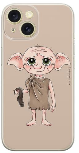 ERT GROUP Handyhülle für iPhone 15 Original und offiziell Lizenziertes Harry Potter Muster 206 optimal an die Form des Handy angepasst, hülle aus TPU