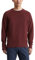 Marc O'Polo Herren Strickpullover aus Bio-Baumwolle mit Rundhalsausschnitt, Rot (Wine Berry), L