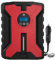S SUMEX Compresor de Aire Portatil Digital 12V 10 Bar 150 PSI Inflador Ruedas Coche Moto Bicicleta Luz Led con Indicador de Presión Color Rojo