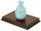 FINGERINSPIRE Base rettangolare in legno marrone cocco, 10,1 x 15 x 1,8 cm, base in legno con bordo Ogee, per decorazioni di pietre preziose e gioielli, base in legno per vasi, sculture e oggetti da