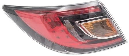 INRNT Anhänger Rückleuchten Bremsleuchte für Mazda 6 GH 2009 2010 2011 2012 GV8E-51-3F0 GV7K-51-3J0,wasserdichte Rückleuchten Anhänger Rücklicht Kontrollleucht,A/Left Outside