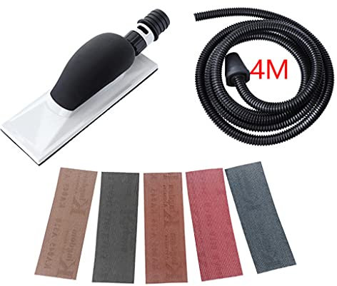 Ponceuse à feuilles rectangulaire pour meuble, mastic, mur, plaque de peinture, travail du bois, ponceuse manuelle