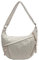 Halbmond Tasche Damen, Baumwollcord Crossbody mit Verstellbarer Schultergurt, Casual Half Moon Bag, Einfarbige Tragbare Moon Bag für Arbeit, Alltag (A)
