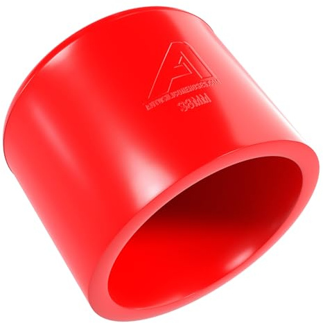 Tappo di chiusura rotondo in silicone rosso da 38 mm per alte temperature, tappo di chiusura per tubo flessibile