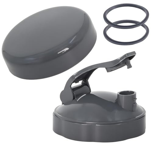 Flip Top to-Go Lid Stay-Fresh Resealable Lids Accessories, Juicer Replacement Parts Cup Lids Compatible with Nutribullet 600W/900W Blender Juicer Replacement Part