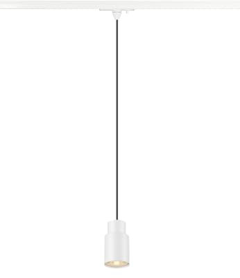 SLV PURI 2.0 Tube, 1~ Pendelleuchte, GU10, Pendellänge 200 cm, 1x max. 6 W, weiß