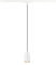 SLV PURI 2.0 Tube, 1~ Pendelleuchte, GU10, Pendellänge 200 cm, 1x max. 6 W, weiß