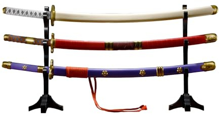 One Piece Roronoa Zoro 3 Sword Proplica Set