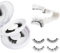 LZM Faux Cils Magnetique Naturel 2 Paires Magnetic Lashes Réutilisables 5 Aimant Cil Magnetique Avec Applicateur Pas de Colle Nécessaire Magnetic Eyelashes (02)