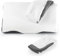 Kissenbezug 62 x 34.5 cm, Hypoallergen 44% Eisseide und 56% Polyester, 254 g Resistent und Hypoallergen Kissenbezüge, Abnehmbarer, Maschinenwaschbarer weiß kopfkissenbezug für IDEA-248-G-Kissen