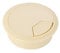Desk Grommet,Cable Grommet 5PC 50/53/60/80mm Desk Wire Hole Cover Plastic Round Cable Box Computer Thread Hole Table Line Hole Cover Decorative 8-Color(Cream Color,60mm)