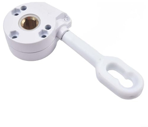 ALUMINIUMLEGIERUNG Balkon Markise Getriebe Manuelle Handkurbel Zahnrad Für Terrasse Einziehbare Jalousien Weiß Outdoor Sonnenschutz Zubehör Mit Kupferkern Schattenspender