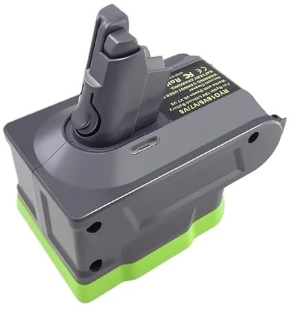 RYO18V6V7V8 3-In-1 Battery Adapter, Compatible For Ryobi 18V, Convert To Compatible For Dysom, V6 V7 V8 Animal Absolute Vacuum Cleaners.